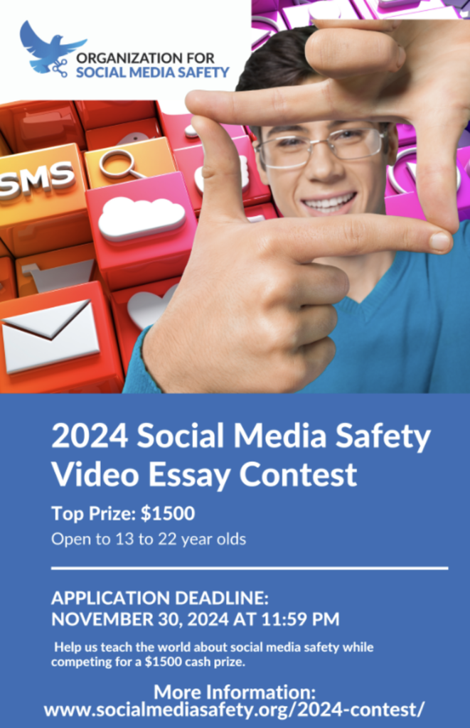 2024 Social Media Safety Video Essay Contest